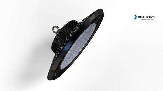 Lente ótica alta da luz 100W IP65 140LPW da baía do diodo emissor de luz do UFO SMD3030 5 anos de garantia