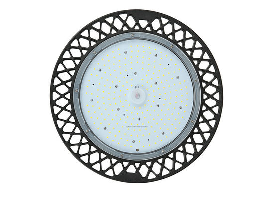 o PC alto de Bell 140LPW DALI PIR Dimming Meanwell LUXEON da luz da baía do UFO 240W endurece de vidro