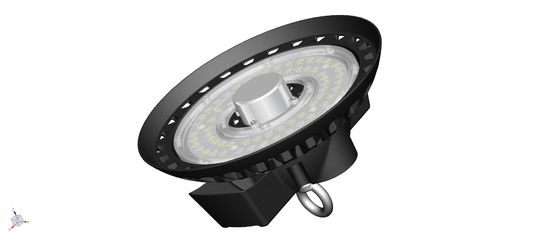 Luz alta da baía 150W IP65 do diodo emissor de luz do UFO 140LPW com motorista de Sosen