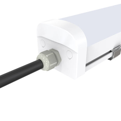 A emenda plástica completa da luz do vapor do diodo emissor de luz de 36W IP65 planeja a cor branca com escurecimento do controle